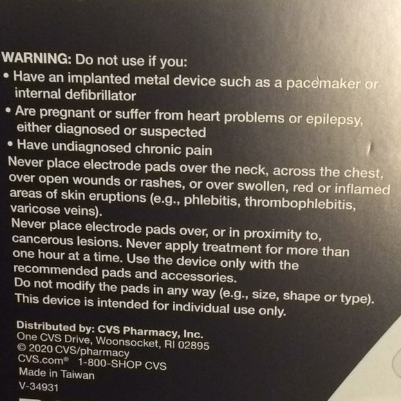 Advanced TENS Targeted Muscle Therapy Unit - New in Box - Picture 8 of 8